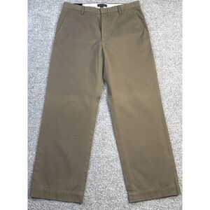 Banana Republic Dawson Chino Pants Mens 34x30 Brown Relaxed Fit NWT